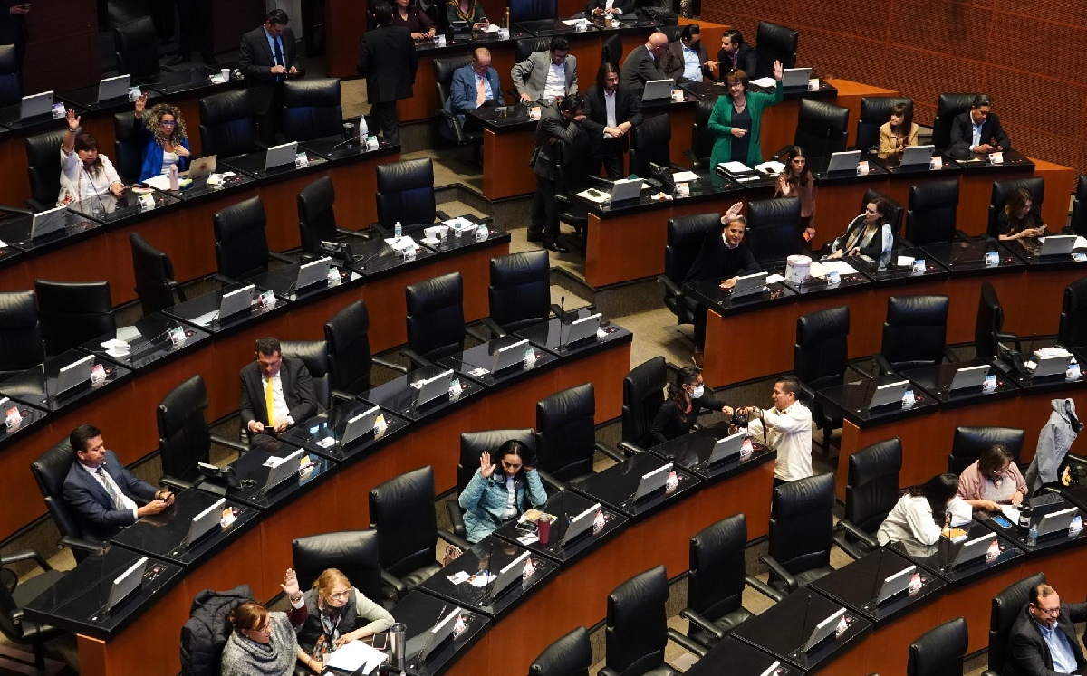 Sesión ordinaria en el Senado de la República. | Cuartoscuro