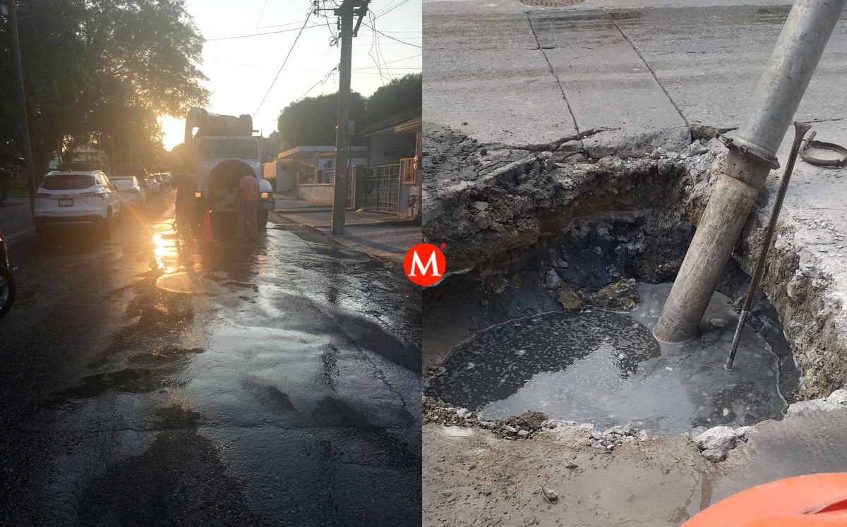 El colapso ocurrió después de varios años de fugas.