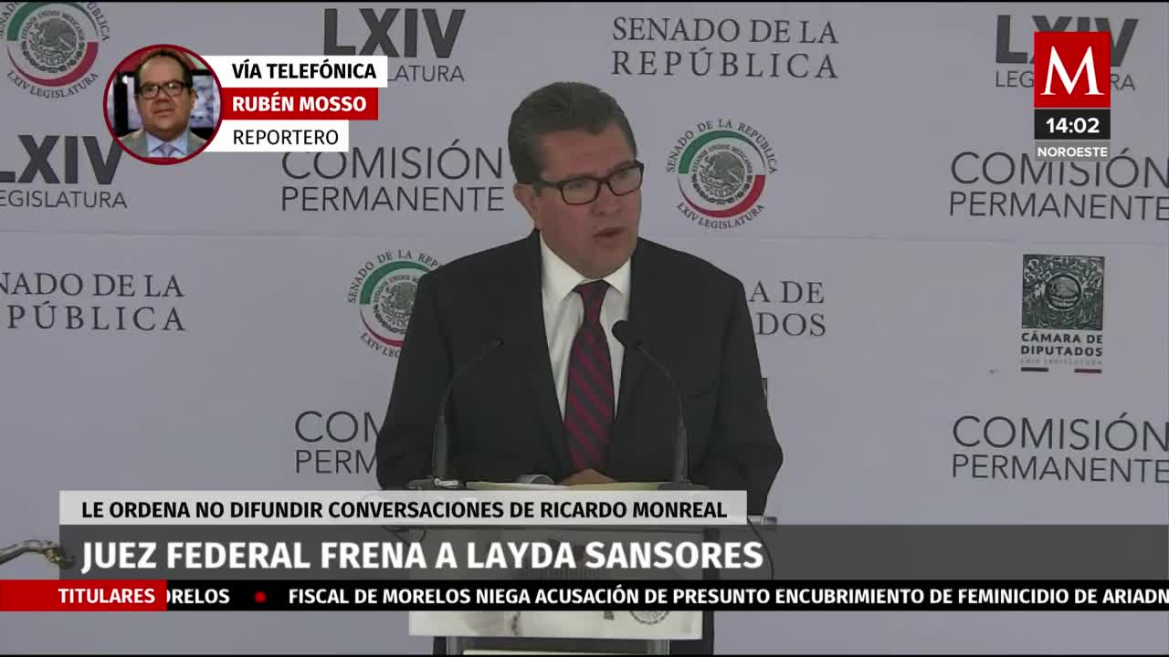 Juez Federal emitió una medida cautelar para la Gobernadora Layda Sansores