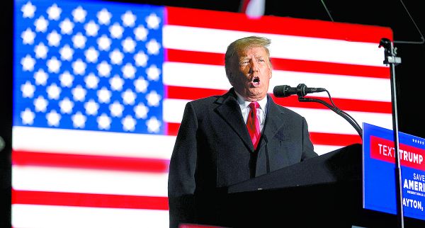El magnate aseguró anoche en Ohio que recuperarán “nuestra magnífica Casa Blanca” en 2024. AP