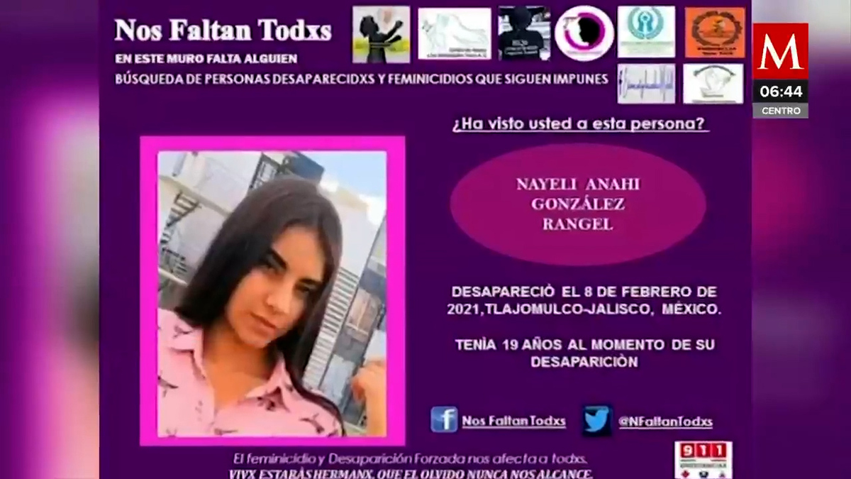 Nayeli Anahí salió de su casa y no volvió, su familia la sigue buscando