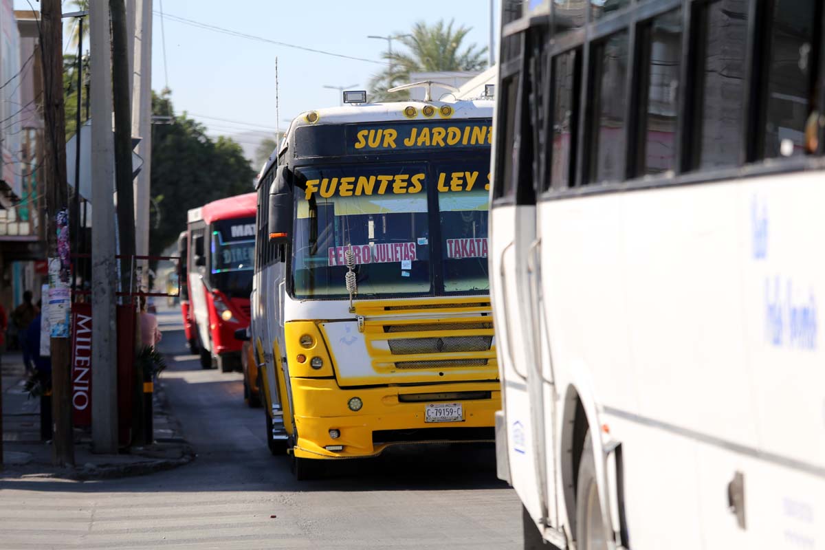 Transporte público de Torreón. (Mauricio Román)