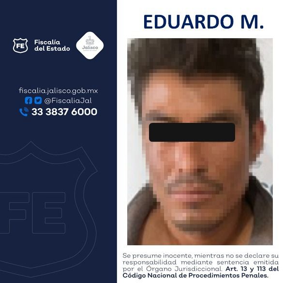 Vinculan a proceso a Eduardo “M” por violar y embarazar a menor de edad en Poncitlán, Jalisco (Cortesía)