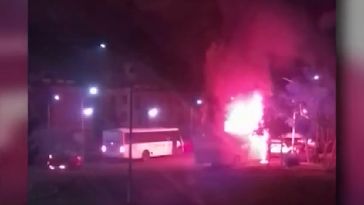 Despliegan operativo tras quema de vehículos en Celaya, hay 6 detenidos