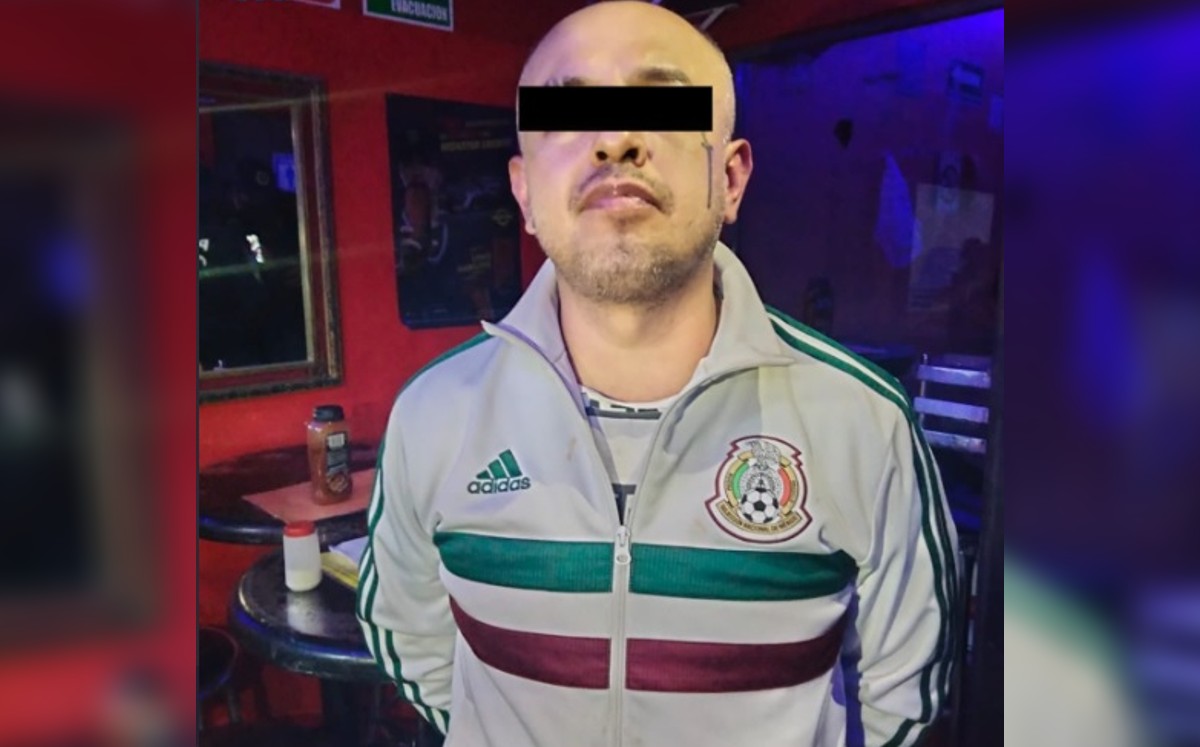 El hombre fue detenido por agentes de la SSC de CdMx.