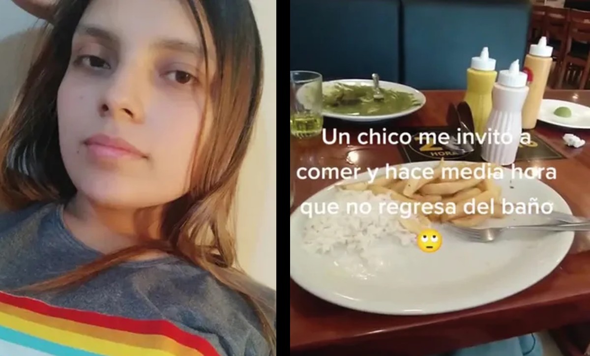 Joven abandona a su 'amiga' en restautrante tras ser rechazado amorosamente | ESPECIAL