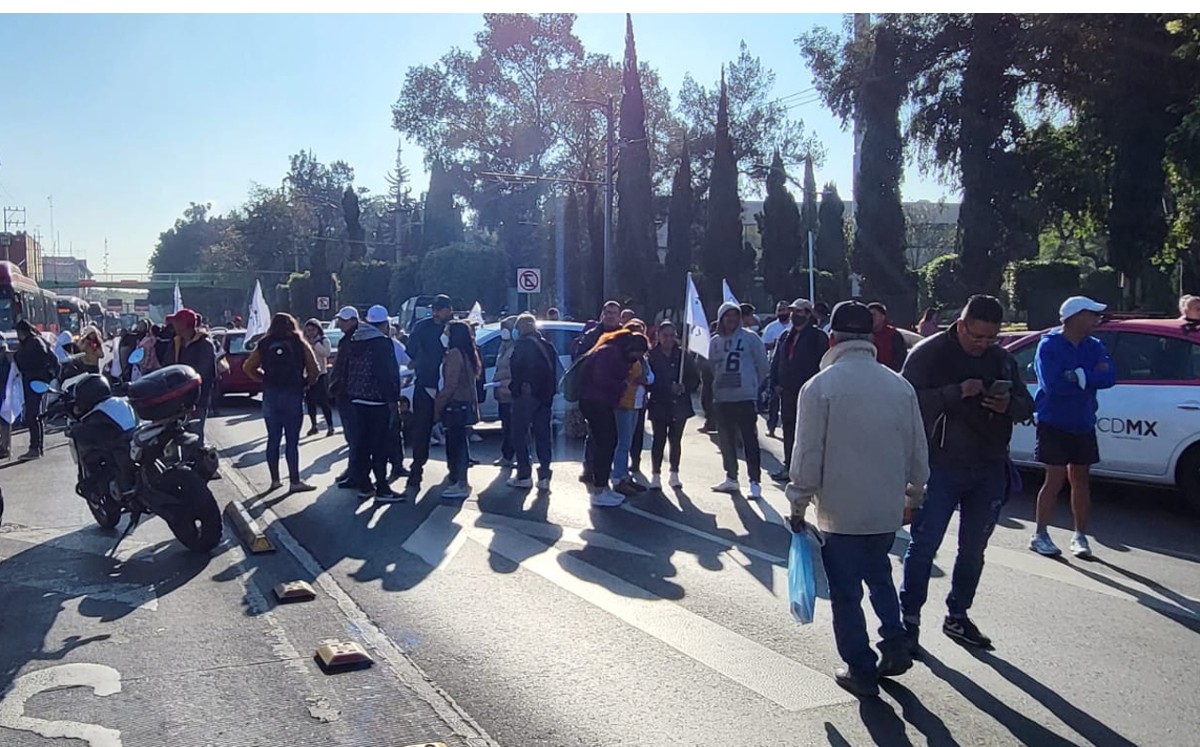Los manifestantes pidieron al INVI agilizar la entrega de proyectos. l Ramón Ramírez