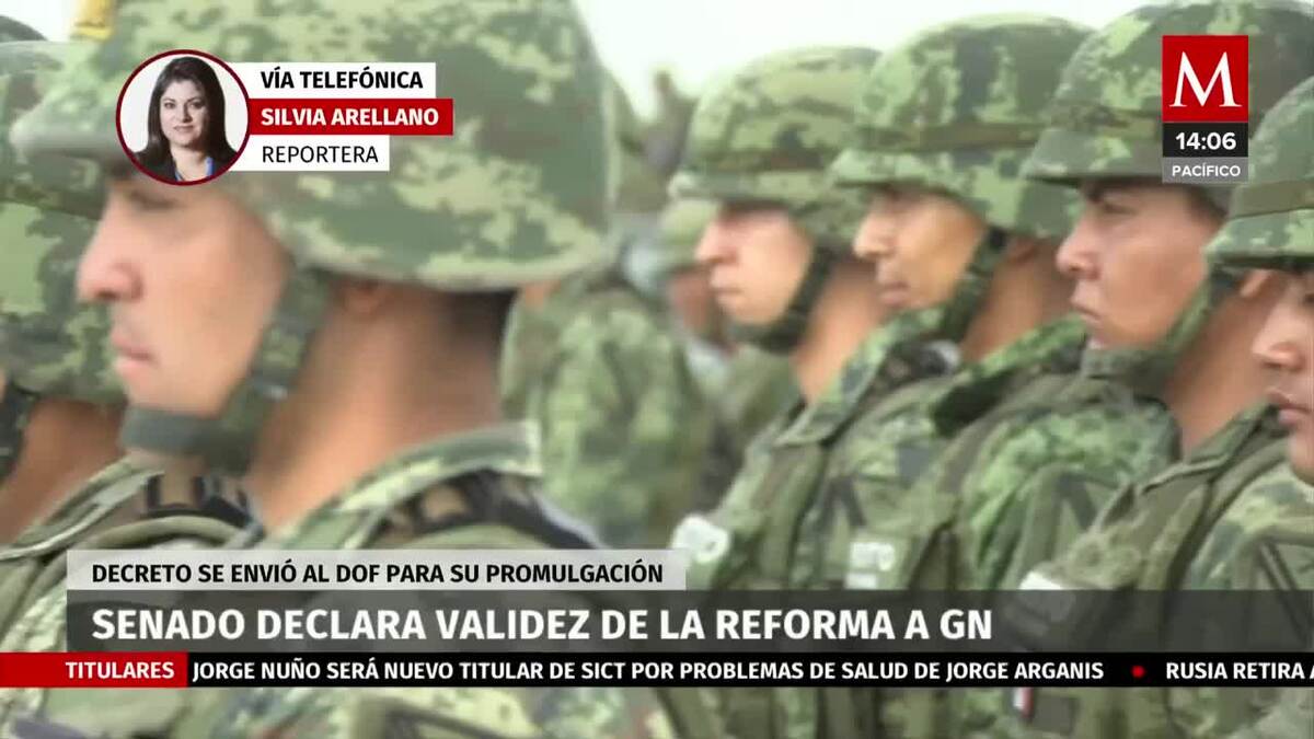 Senado valida reforma para que Ejército siga en tareas de seguridad