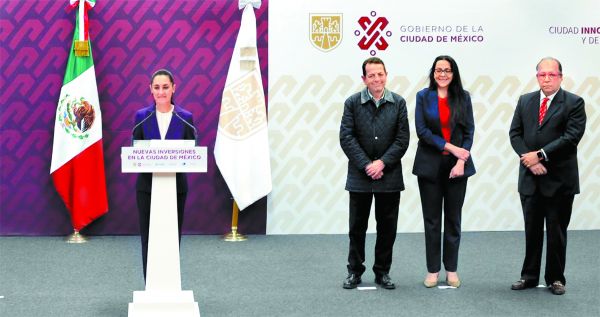 La mandataria capitalina anunció una inversión de 800 mdp en la rama farmacéutica del Grupo Neolpharma. Especial