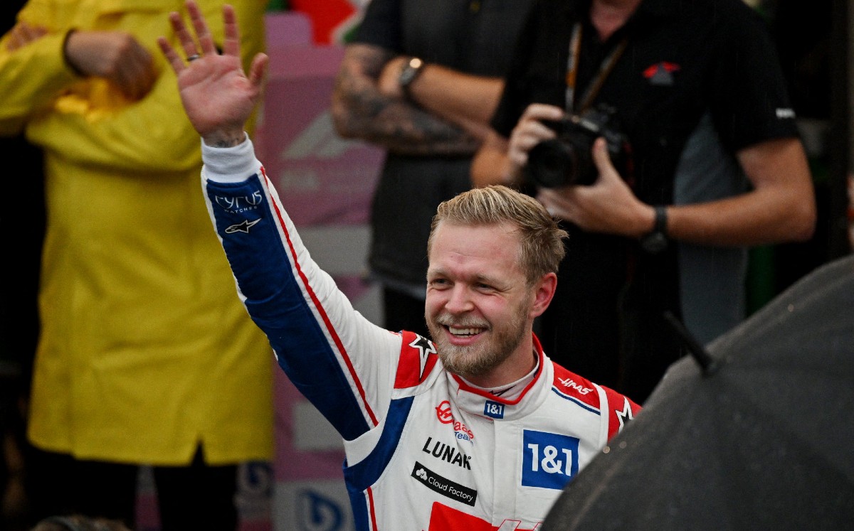 Kevin Magnussen piloto de Haas se queda con el primer lugar para la carrera srpint (Reuters)