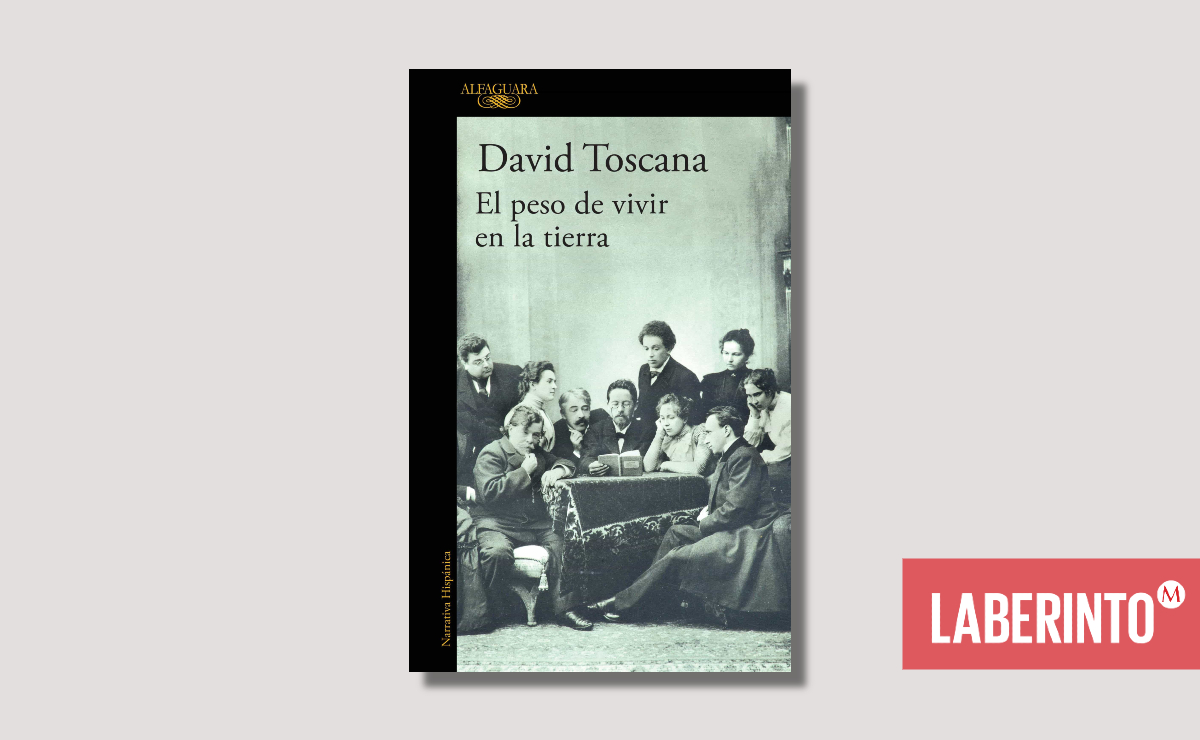 Portada de 'El peso de vivir en la tierra', de David Toscana. (Alfaguara)