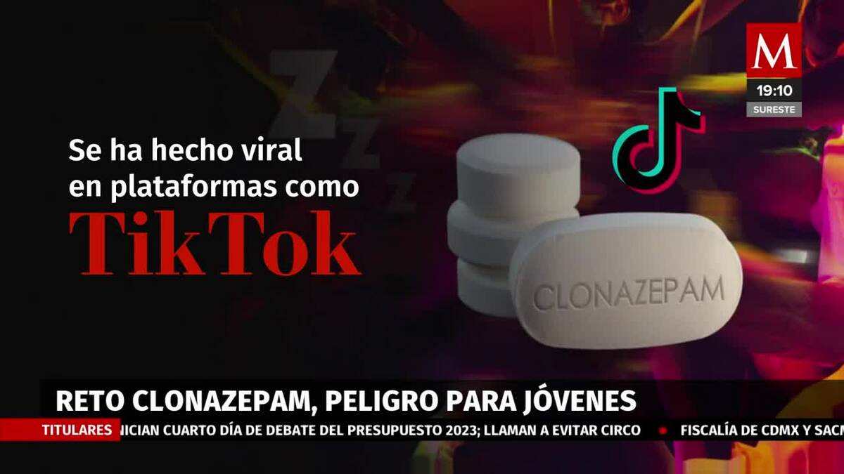Reto del clonazepam arriesga vida de los jóvenes en México