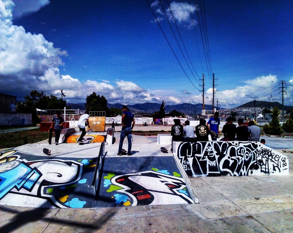 En Tulancingo el skate tiene amplia aceptación entre la población joven (Cortesía)