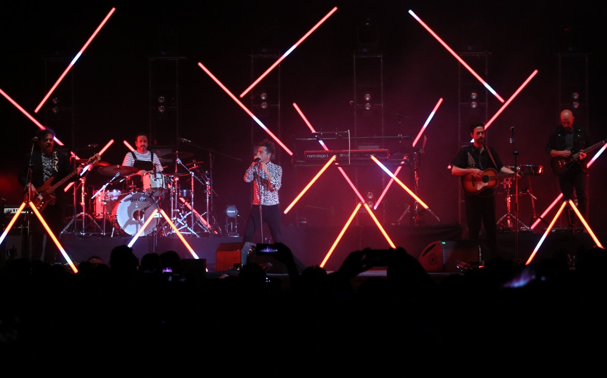 Café Tacvba en el Coliseo Centenario de Torreón. (Martín Piña Reta)
