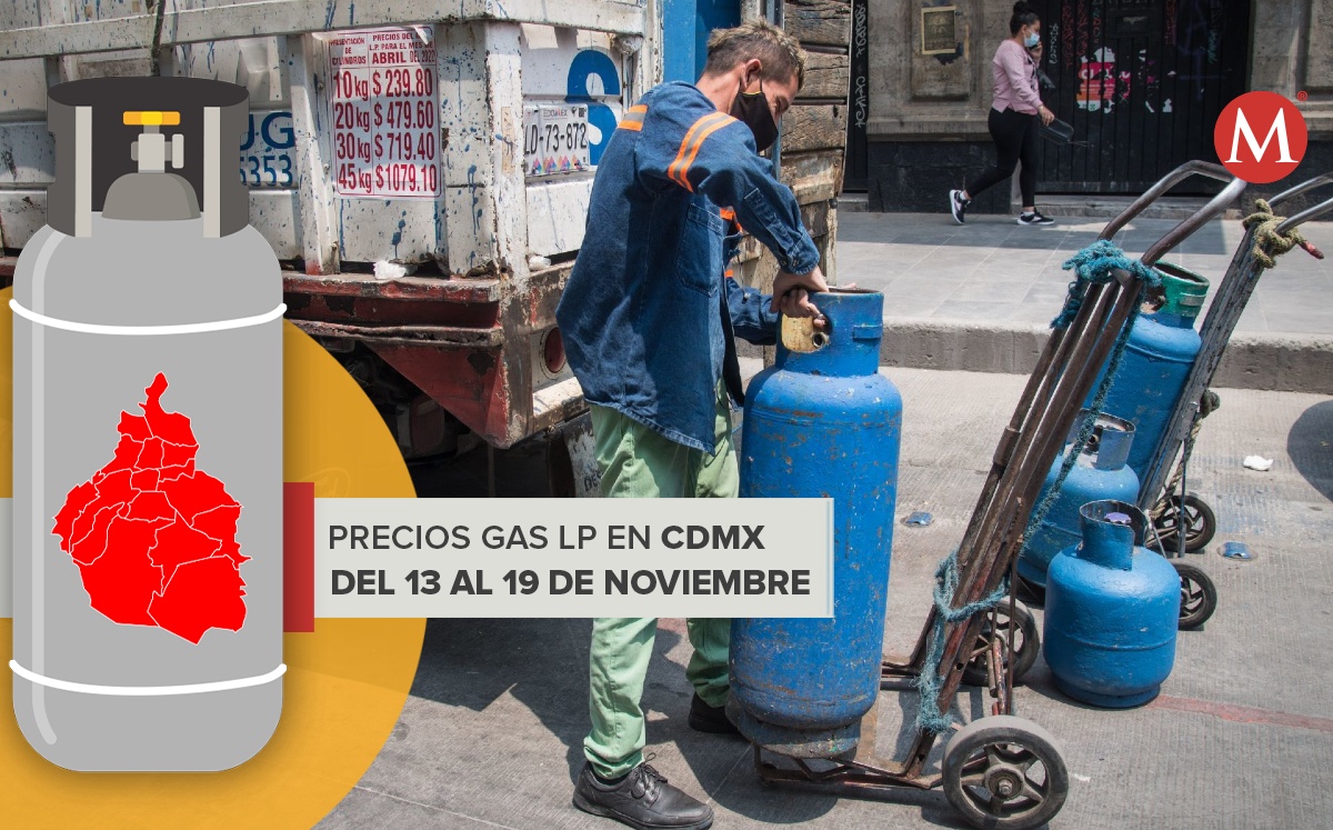 El costo del gas LP en la CdMx aumentó para la tercera semana de noviembre. | Cuartoscuro