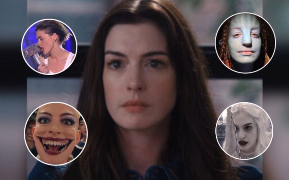 Look donde Anne Hathaway luce diferente