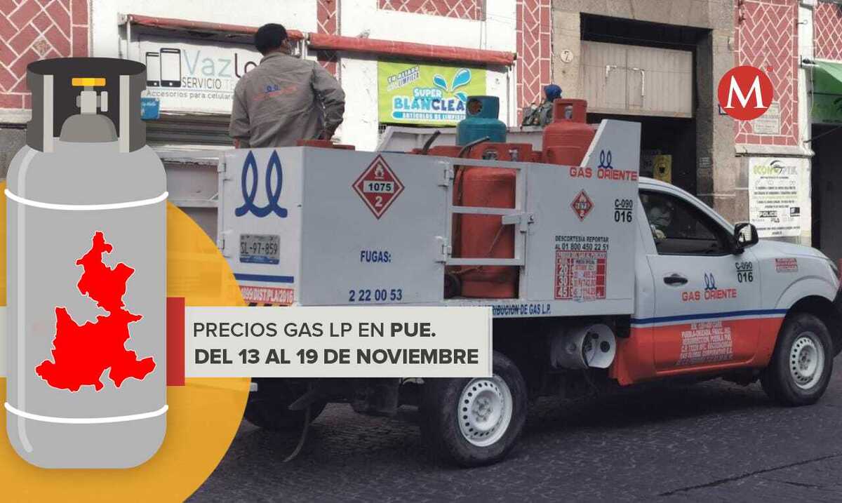 Precio del gas LP en Puebla del 16 al 19 de noviembre | Melanie Torres