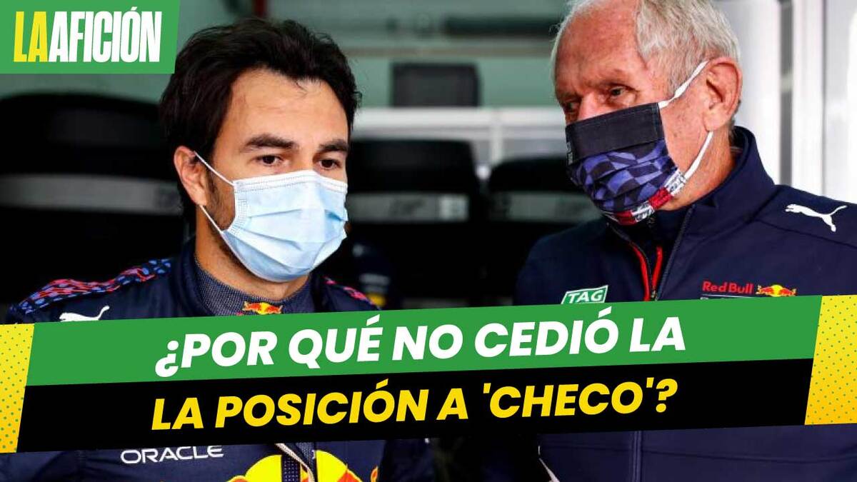 Helmut Marko explica por qué Verstappen no cedió posición a 'Checo'
