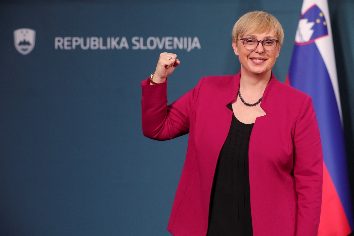 Natasa Pirc Musar, presidenta electa de Eslovenia. (Reuters)