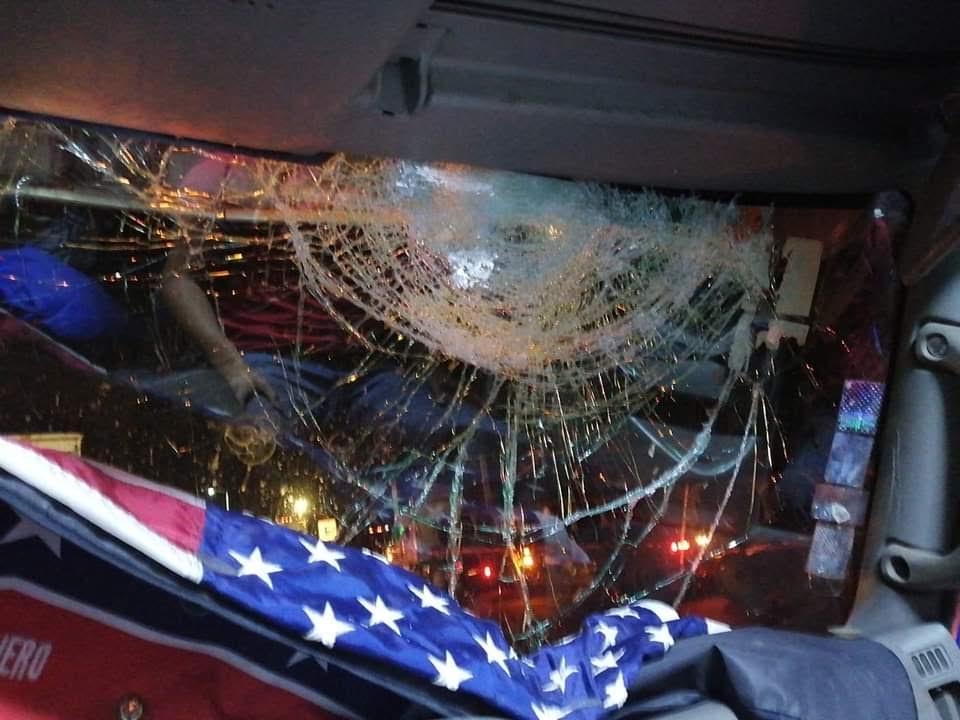 Agresión a automovilistas en el Arco Norte (Cortesía)