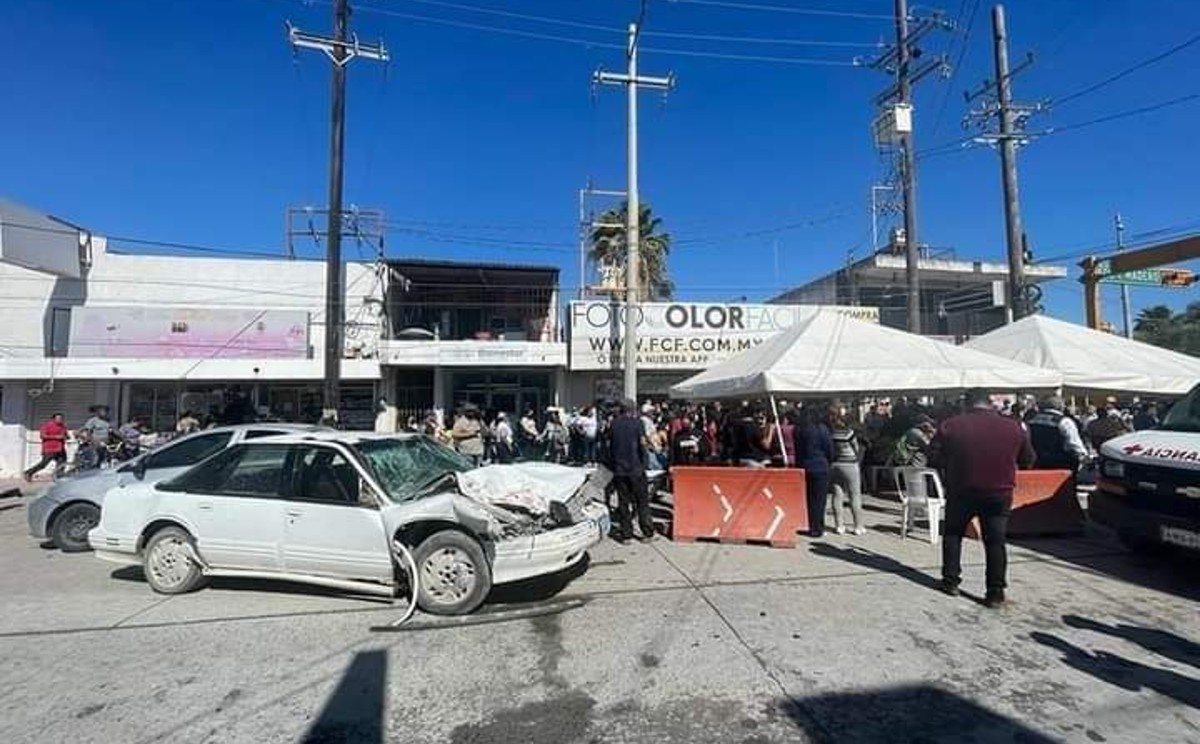 Delegado visita a adultos mayores atropellos en Río Bravo