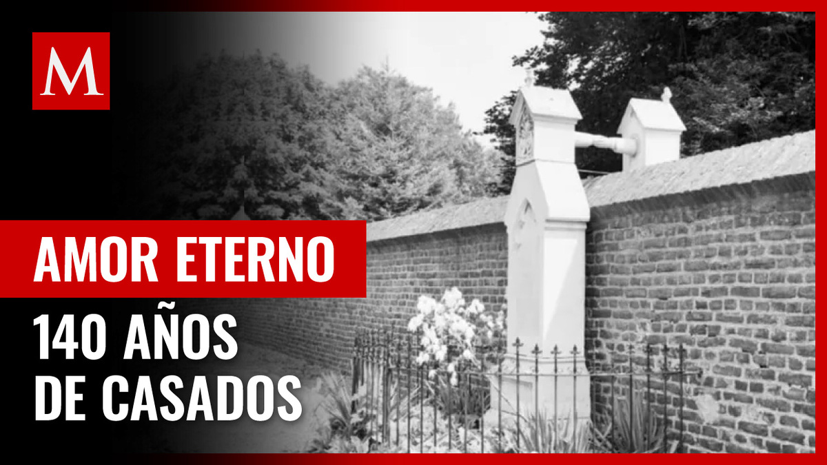 El matrimonio que sigue unido gracias a sus lápidas