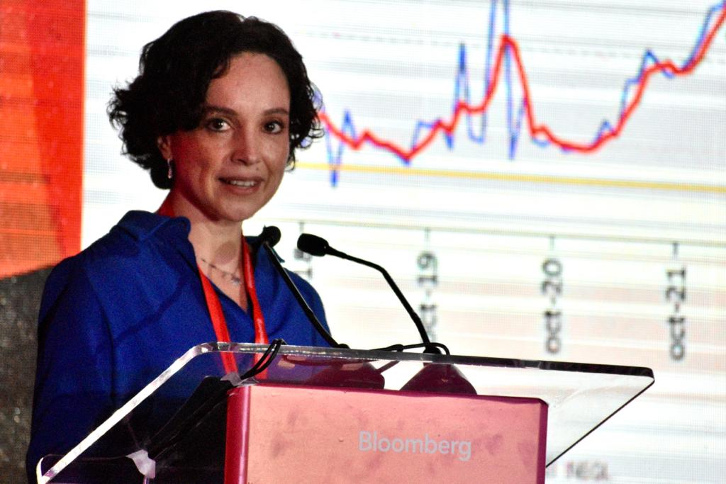 Galia Borja, subgobernadora del Banxico. (Foto: Haarón Álvarez)