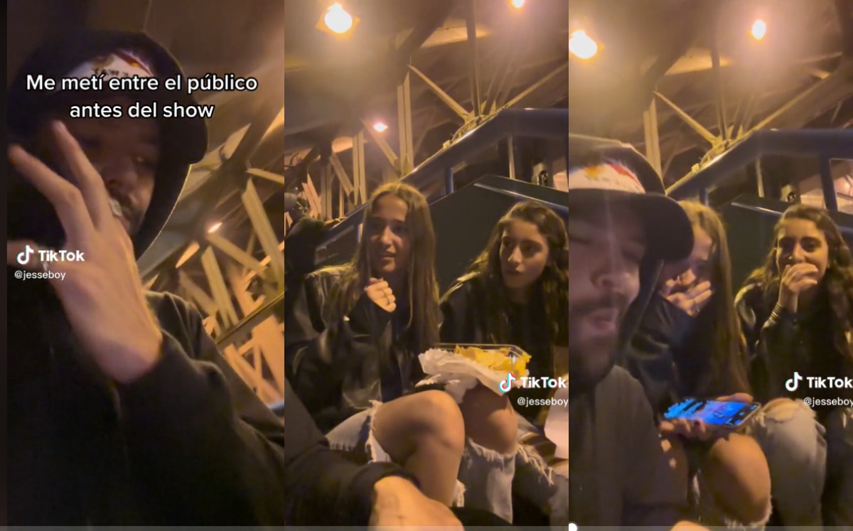 Jesse  quiso sorprender a sus fans, pero no lo reconocieron(Especial).
