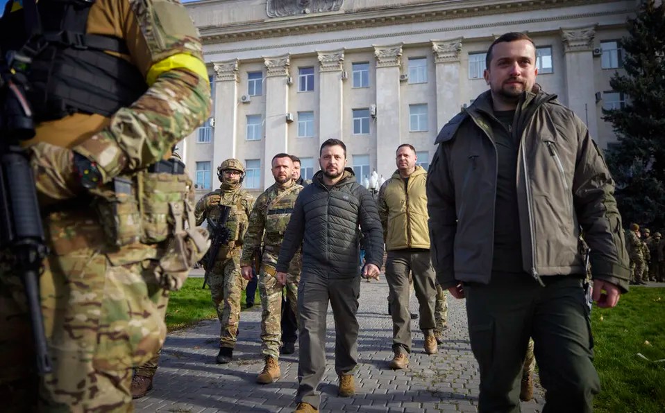 Reconquista de Jersón marca "el principio del fin de la guerra", dice Zelenski