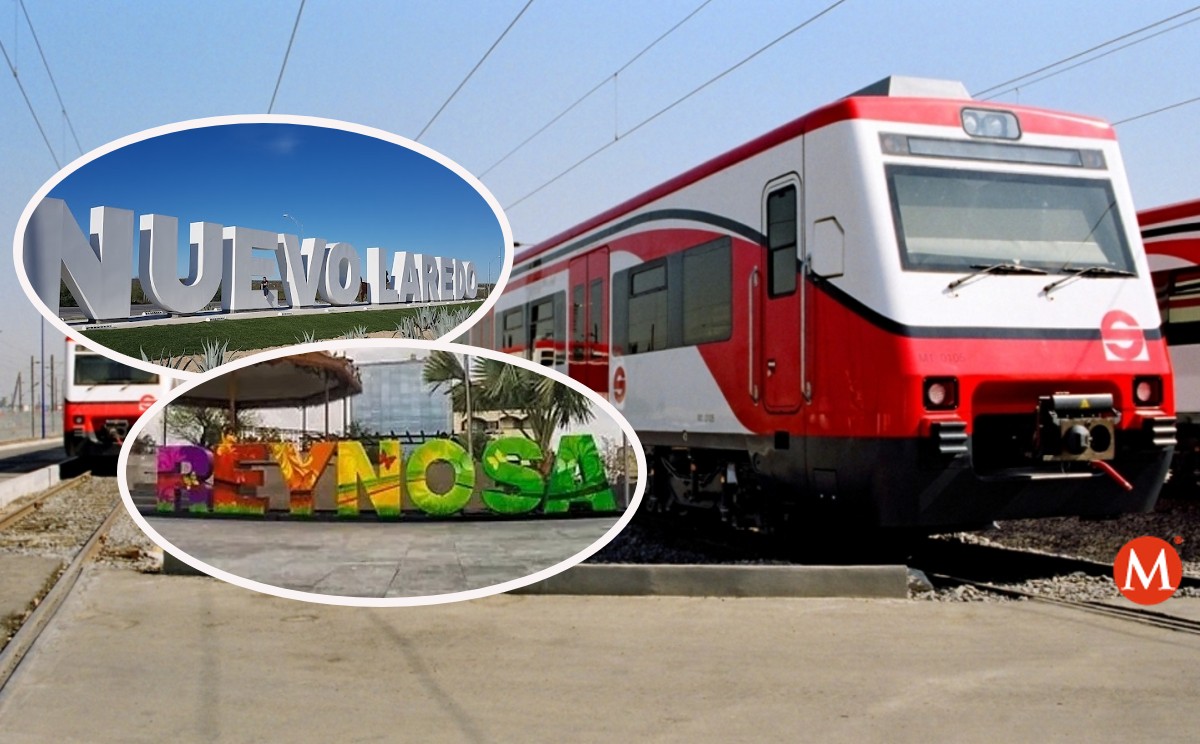 Seduma Tamaulipas propone un tren suburbano de Nuevo Laredo a Reynosa.