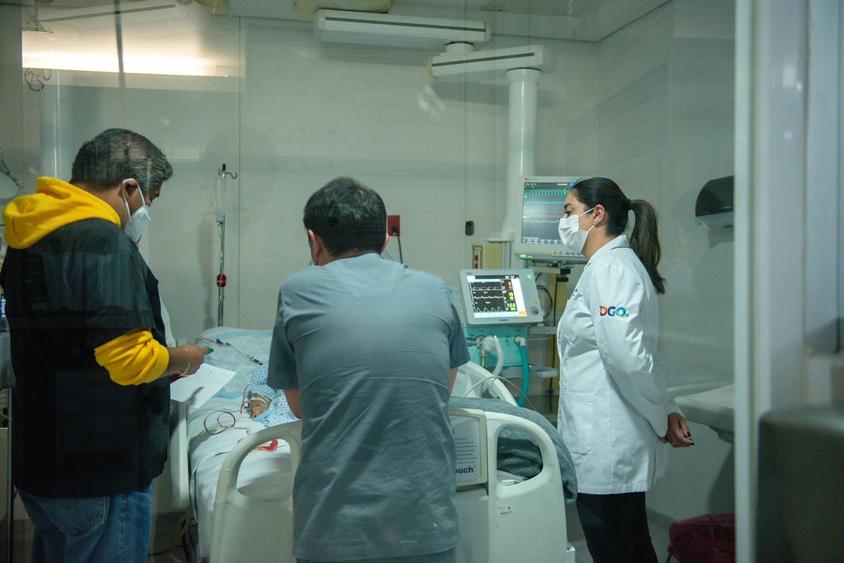Amplían capacidad hospitalaria por meningitis aséptica en Durango