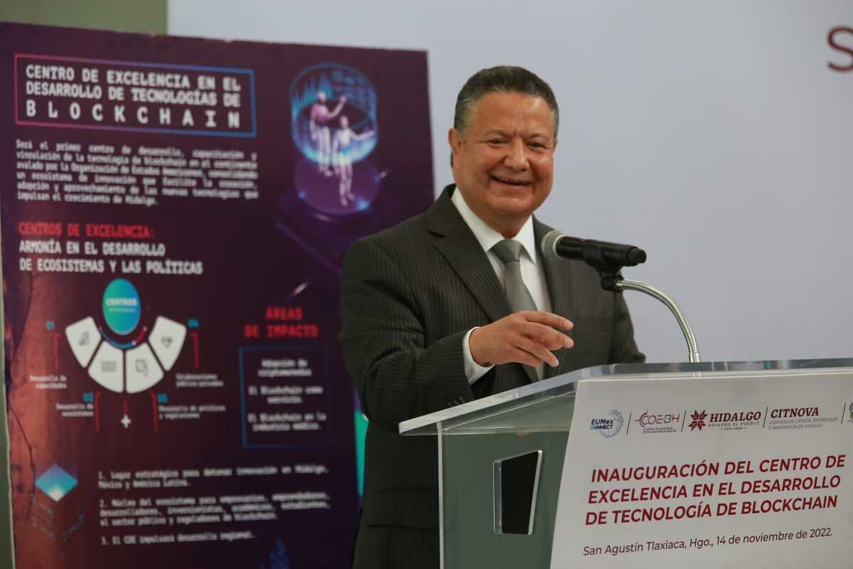 Julio Menchaca Salazar, gobernador de Hidalgo. (Jorge Sánchez)