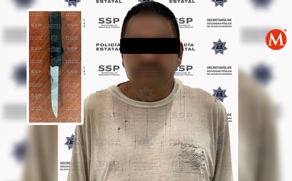 Los agentes ingresaron y aprehendieron al individuo. (Especial)