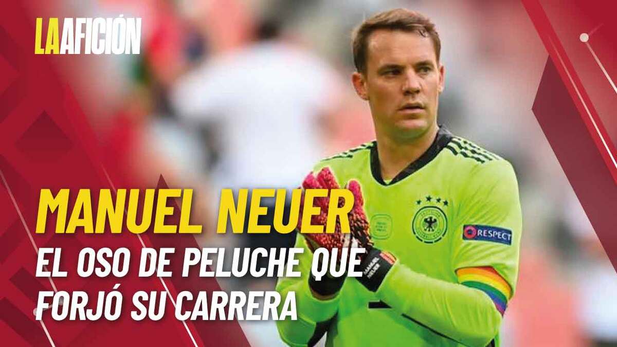 Manuel Neuer y el oso de peluche que forjó su carrera profesional