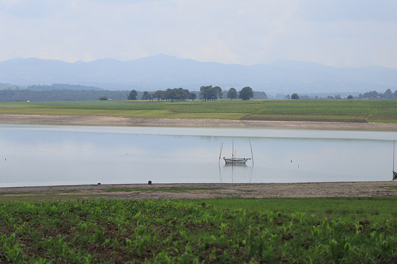 Presa Villa Victoria  del Sistema Cutzamala. | Naomi Antonio