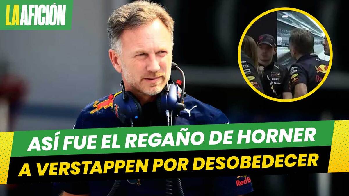 VIDEO. Así fue el regaño de Horner a Verstappen por desobedecer orden
