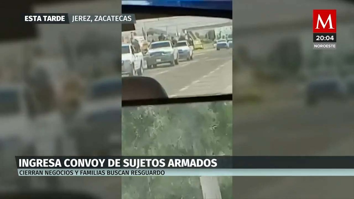 Zacatecas: Reportan enfrentamiento en Jerez