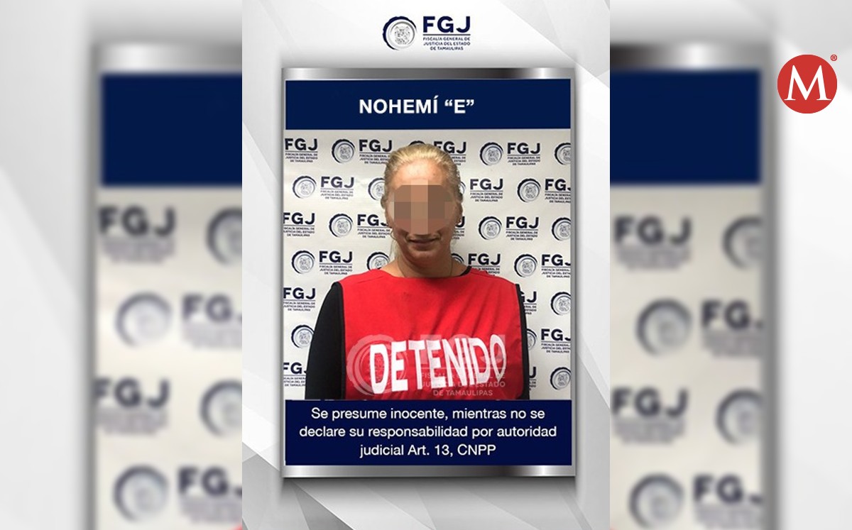 Detienen a Nohemí Estrella, ex diputada de Tamaulipas.