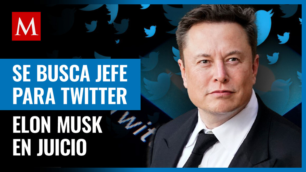 Elon Musk desea a un nuevo jefe para Twitter