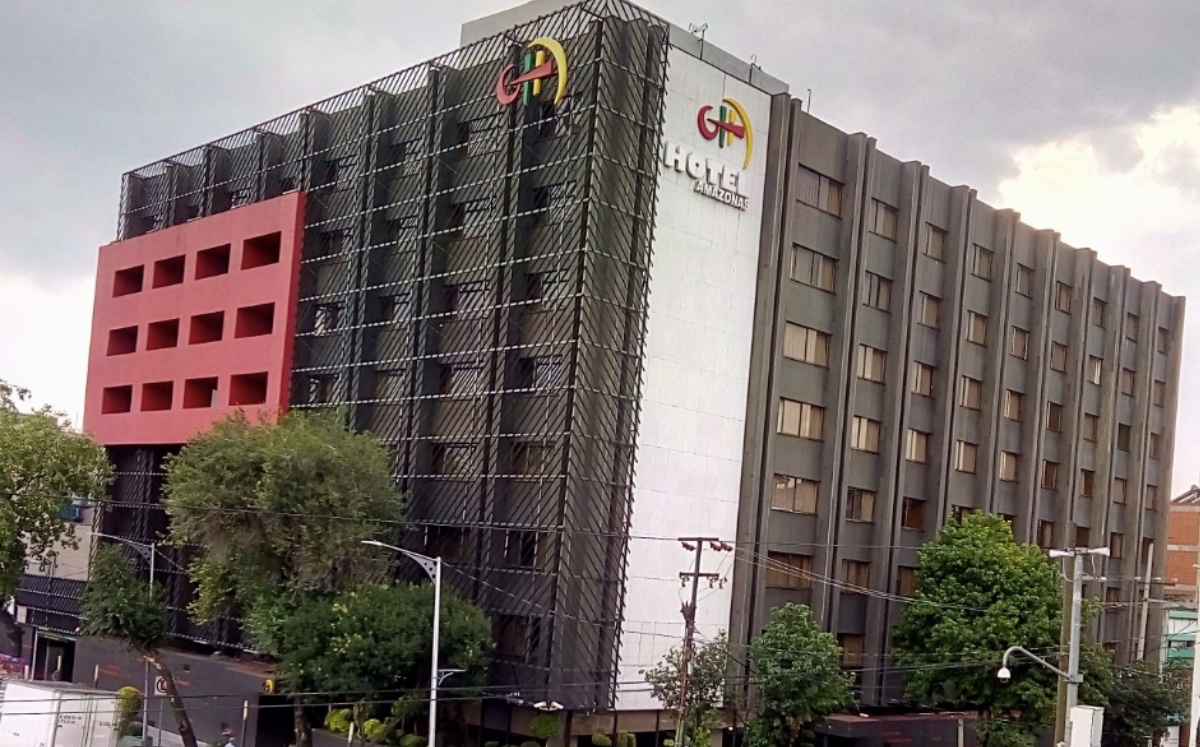 Hotel de CdMx donde se halló el cadáver de hombre. (Especial)