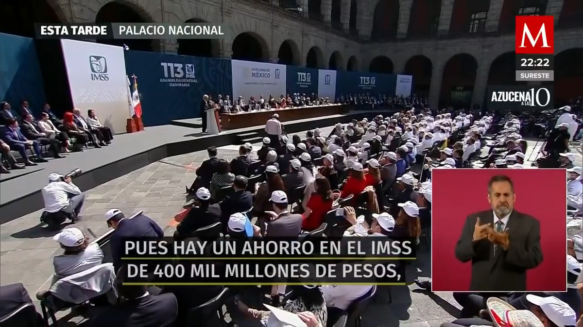 IMSS tiene ahorros por 400 mil mdp para mejorar servicios: AMLO