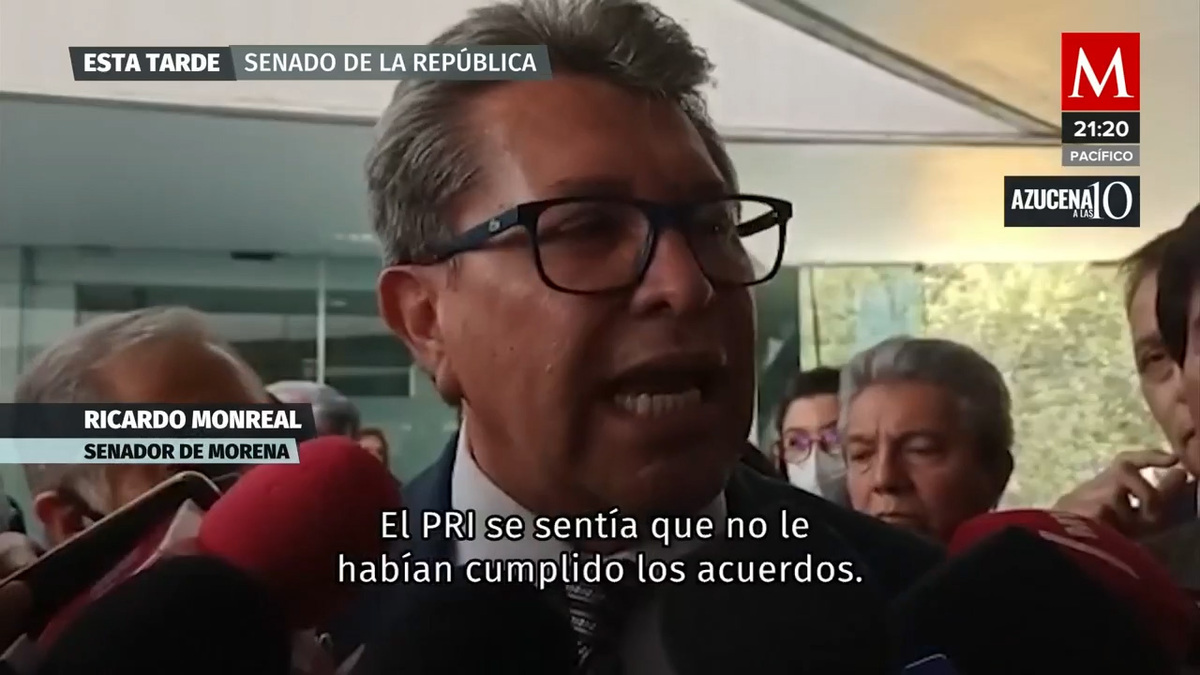 Incumplimiento con Alito Moreno mató reforma electoral: Monreal