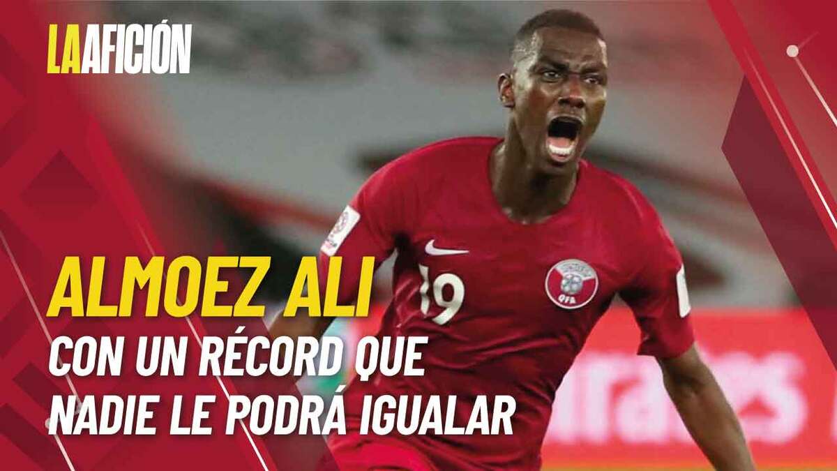 El récord de Almoez Ali, estrella de la selección de Qatar