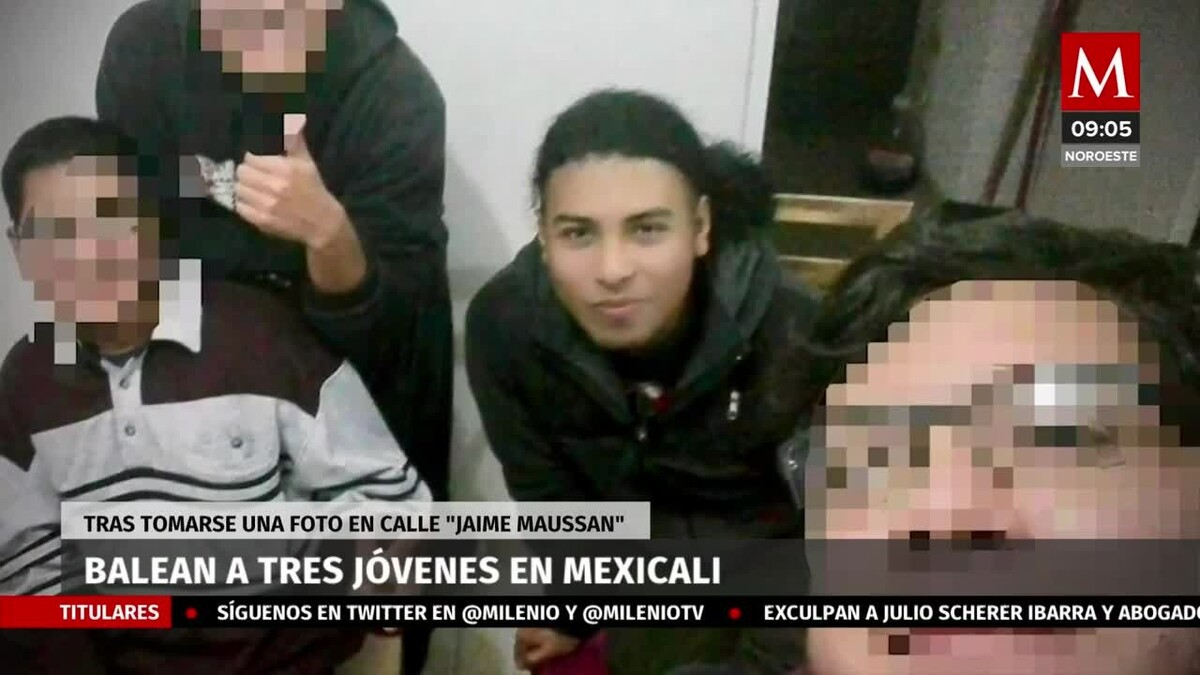 Balean tres jóvenes en Mexicali tras tomarse una foto