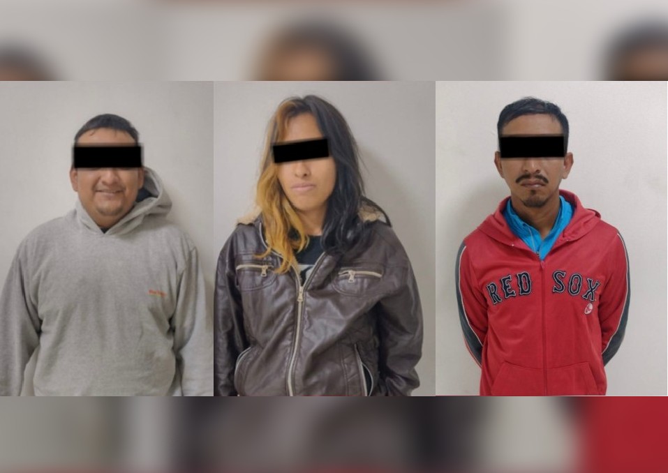 El chofer de la unidad y sus acompañantes quedaron a disposición del Ministerio Público. Foto: Especial