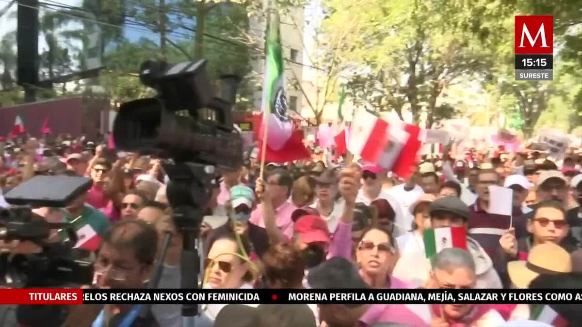 El gobernador de Oaxaca celebró marchas por la democracia