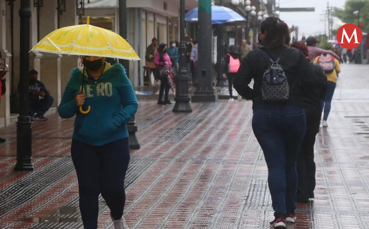 Frío y lluvias en Tamaulipas. (Yazmín Sánchez)