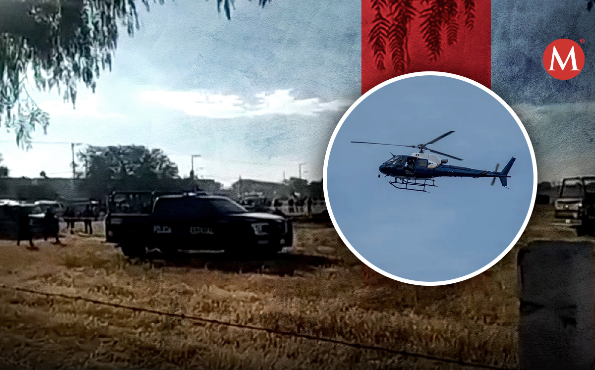 El helicóptero se desplomó la mañana de este jueves en Aguascalientes. | Especial