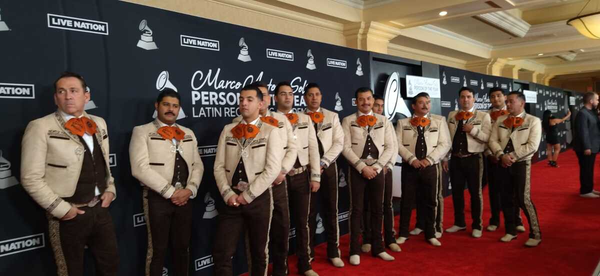 El mariachi también se sumó a la fiesta musical. Adriana Jiménez