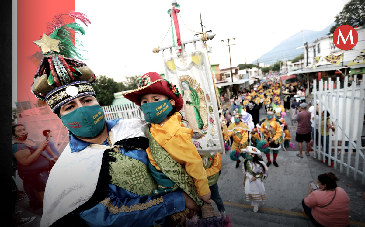 Las peregrinaciones se extienden hasta el 12 de diciembre. Foto: Leonel Rocha